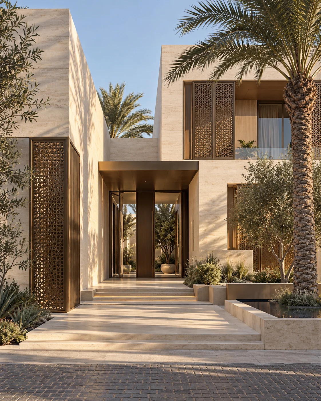 واجهة سكنية معاصرة